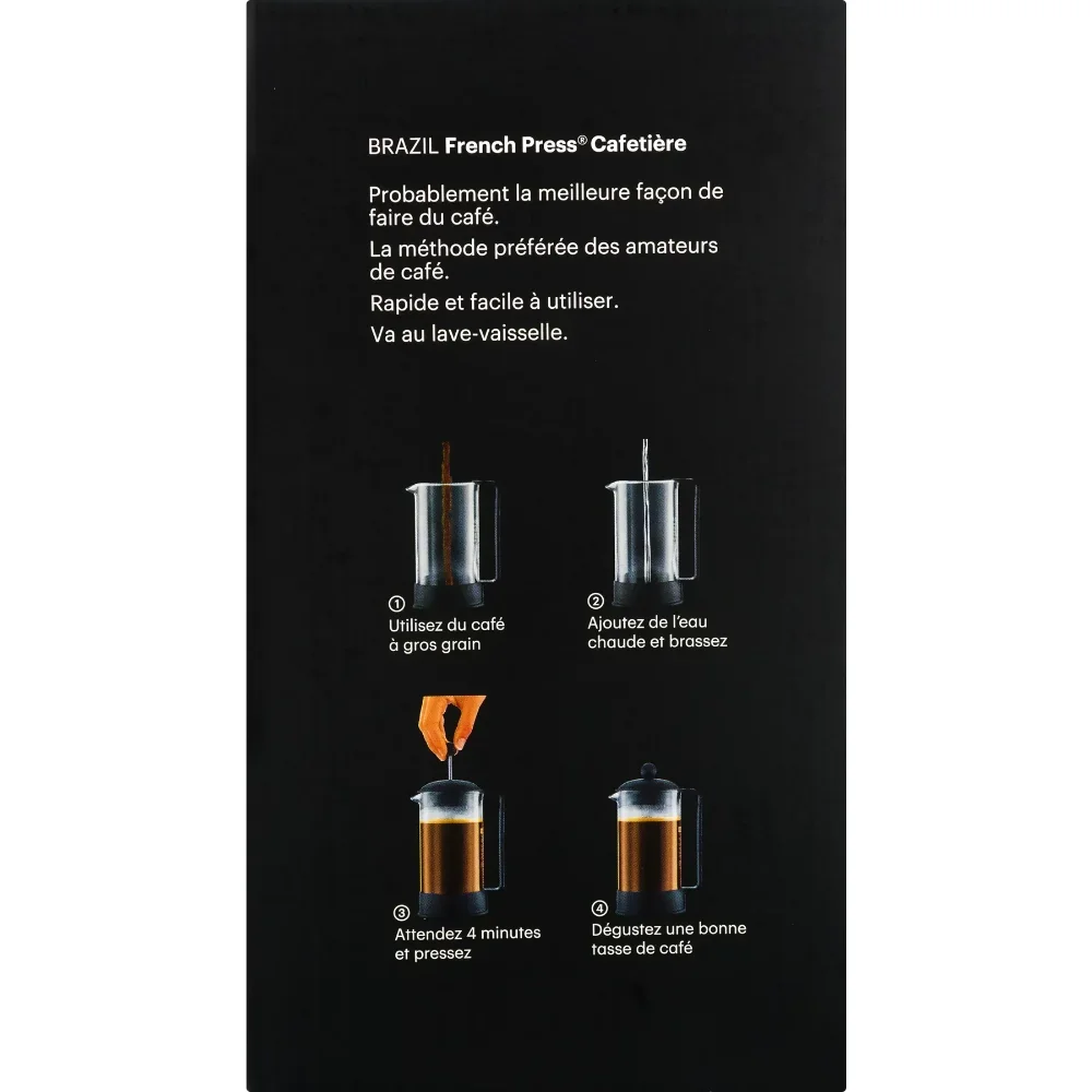 Brazil French Press Coffee Maker, Borosilicate Glass, 51 Ounce, Coffee Maker Machine Espresso Maker