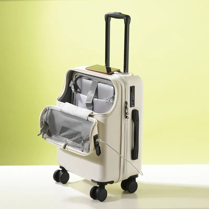 Travel Suitcase Carry on Luggage Cabin Rolling Luggage Password Suitcase Trolley Bag with Wheels Business Boarding box Luggage