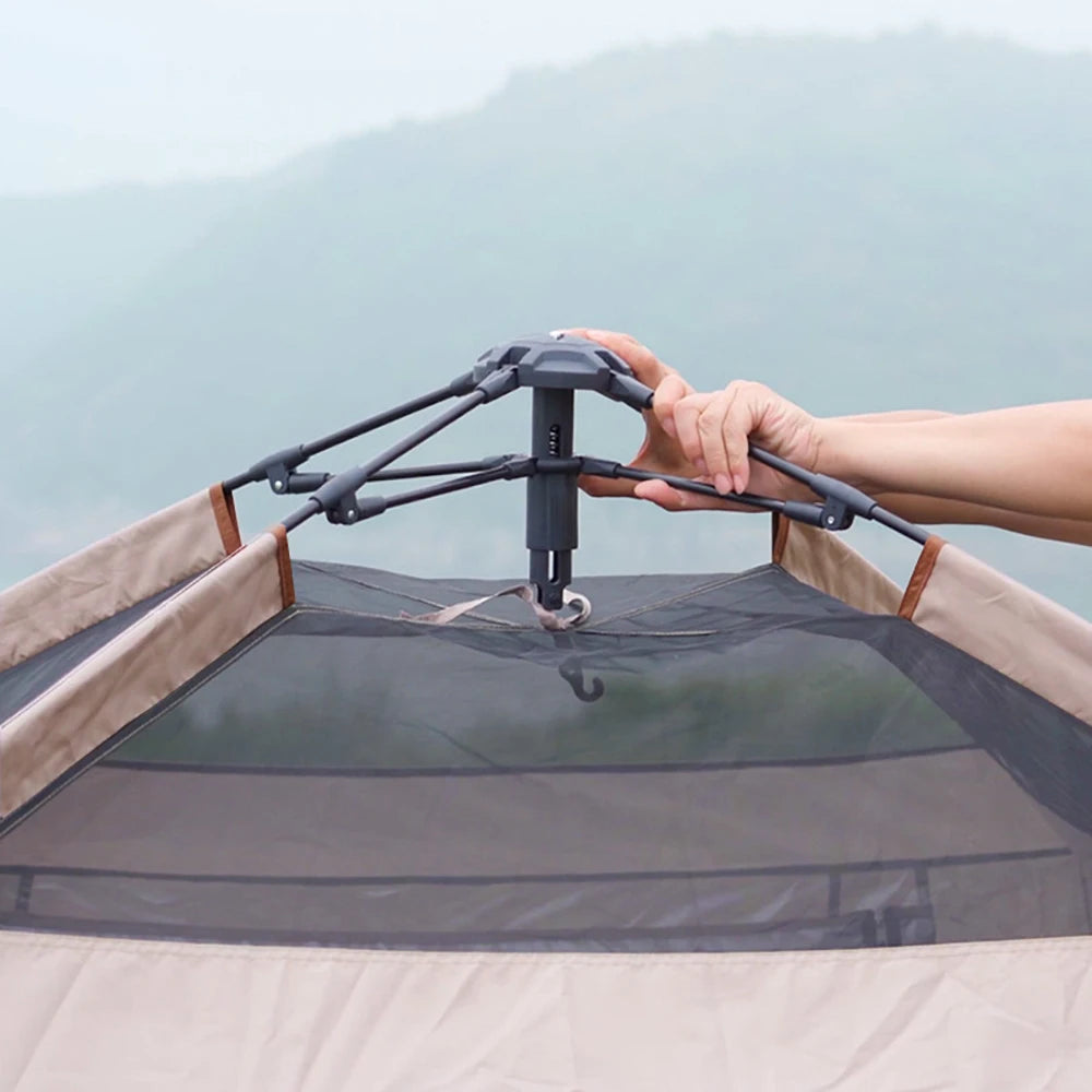 Custom Automatic stretch Light Luxury Camping Tent travel Waterproof Pop Up Portable Outdoor Tent For Hiking