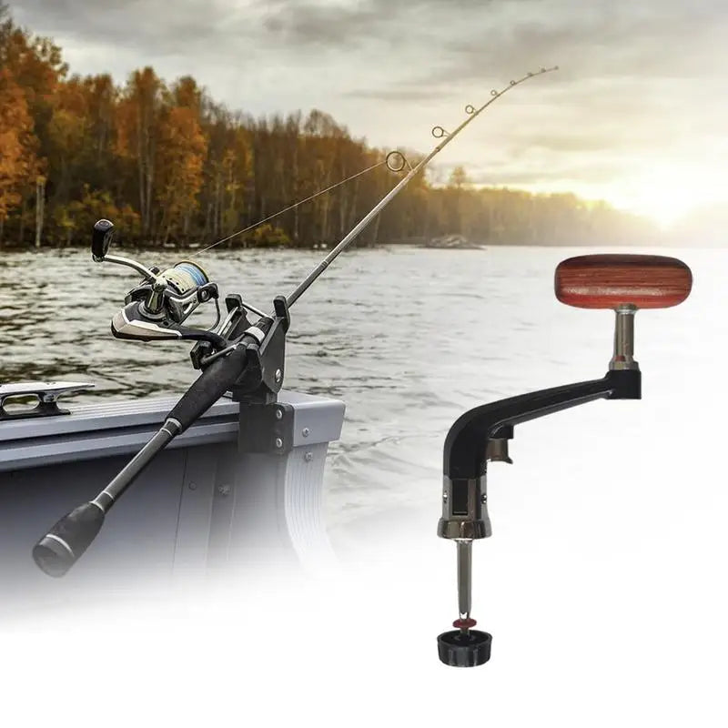 Fishing Reel Handle Portable Fishing Reel Rotary Knob Handle Strong And Unbreakable Smooth Shaking Feeling Fishing Tackle Tools