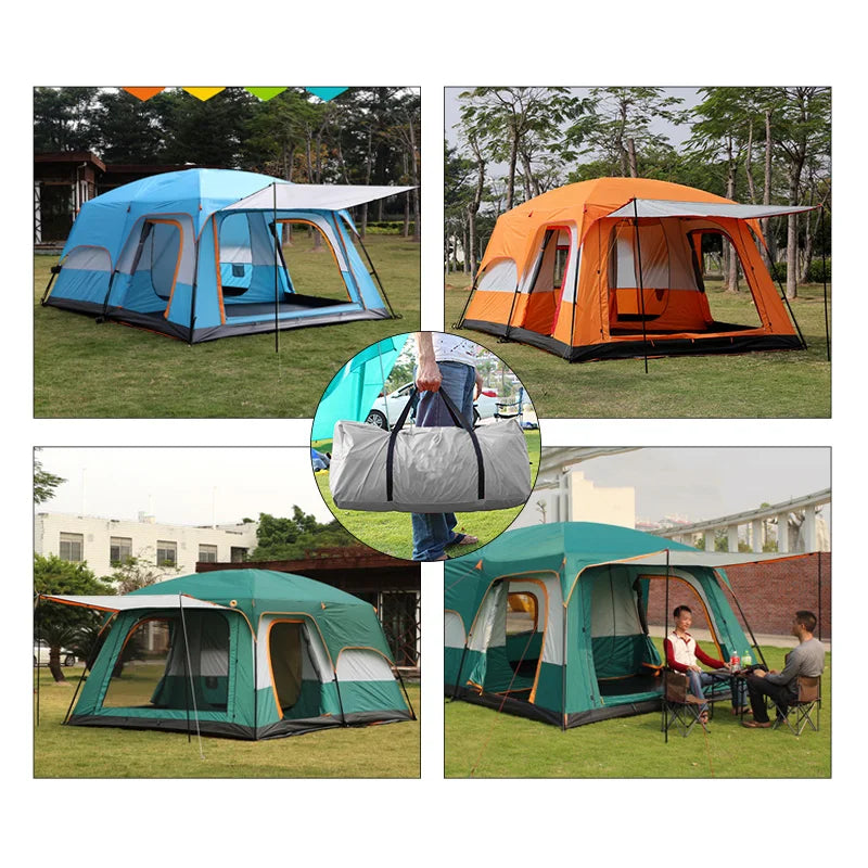 High Quality Automatic Event Party Large Luxury Commercial Outdoor Camping Sleeping Tent