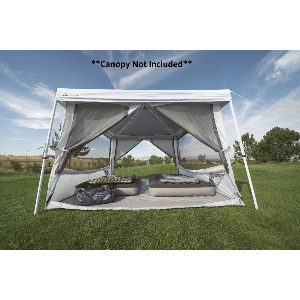 Trail 7-Person 2-in-1 Screen House Connect Tent with 2 Doors, Canopy Sold Separately Tienda De Campaña Tent Camping Ultralight
