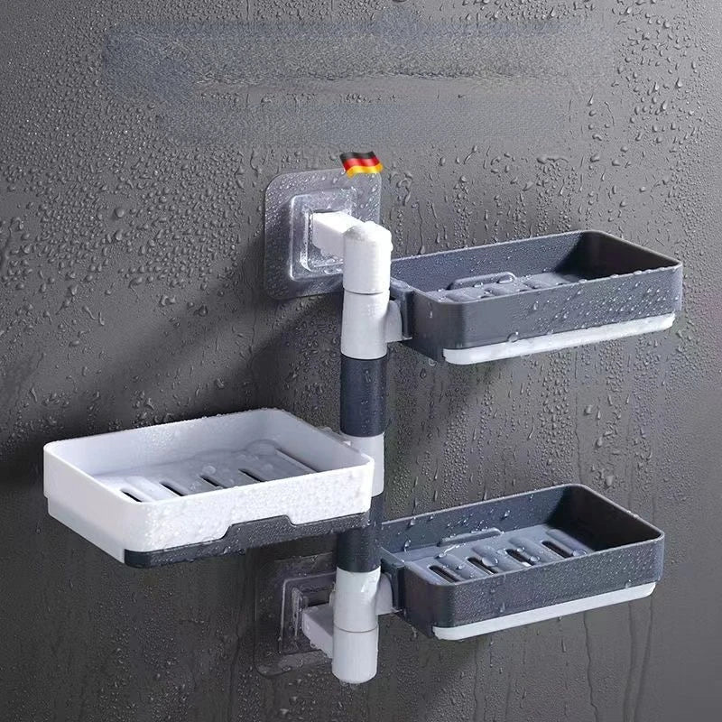 Creative Corner Shower Shelf Bathroom Shampoo Shower Multilayer Shelf Holder Multifunction Storage Rack Organizer Wall Mounted