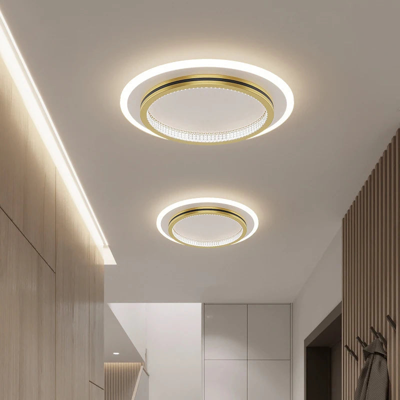 Modern LED Ceiling Lamps For Living Room Bedroom Luxury Decor Light Fixtures Indoor Corridor ceiling light With Remote Control