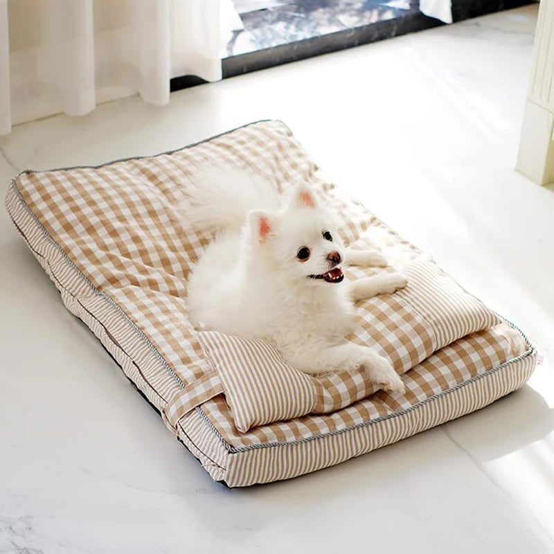 Pet Dog Bed Soft Lounger Pet Bed House for Dogs Cats Cozy Sleeping Sofa Warm Puppy Kennel Mat Cat Mattress Pet Supplies