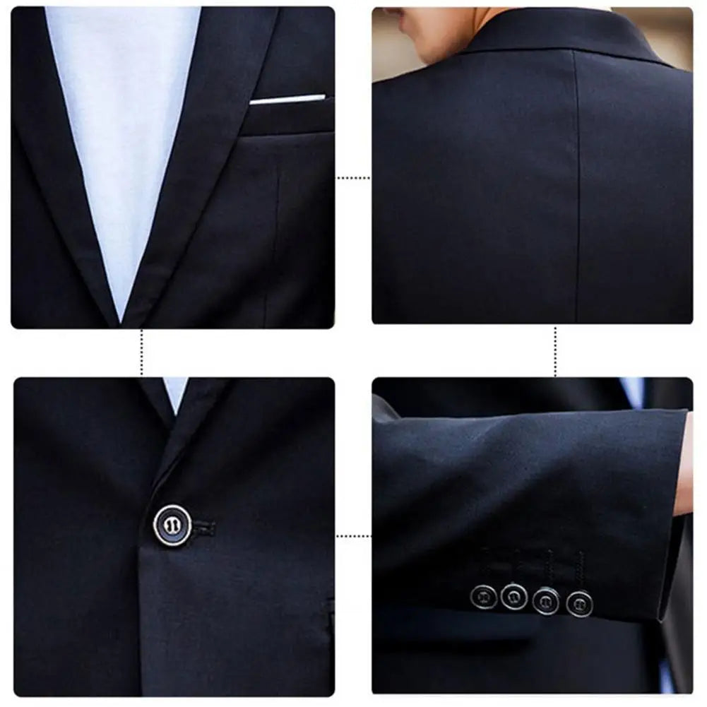 Suit suit 2021 men's two-piece business dress professional small West decoration body groomsmen clothing groom wedding dress