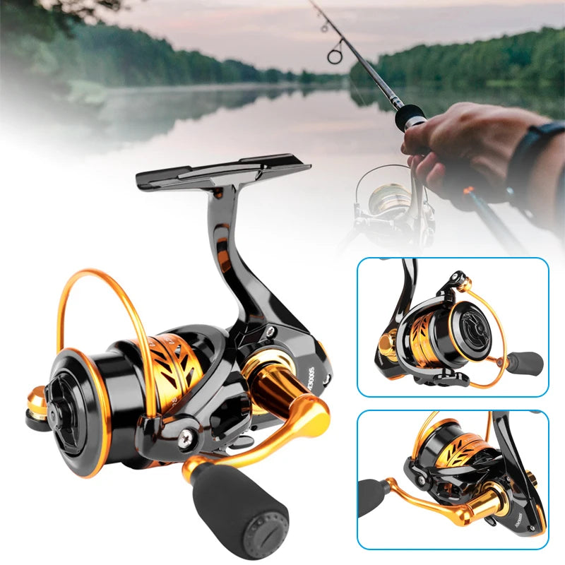 Spinning Fishing Reels Smooth Powerful Baitcast Tackle Accessories for Fresh Water катушка рыболовная Carretilha Pesca