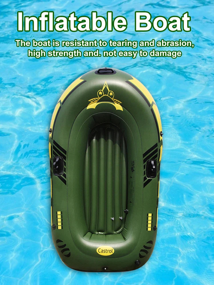 New Thickened 2/3 People Portable Drifting Boat Double Valve Iatable Boat Fishing Boat Rubber Boat Pvc Kayak Boat For Adults