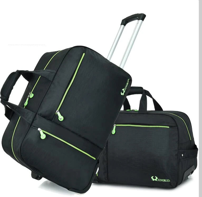 carry on luggage Rolling bag wheeled trolley bag Travel Luggage Bag Travel Boarding bag with wheel travel cabin Baggage suitcase