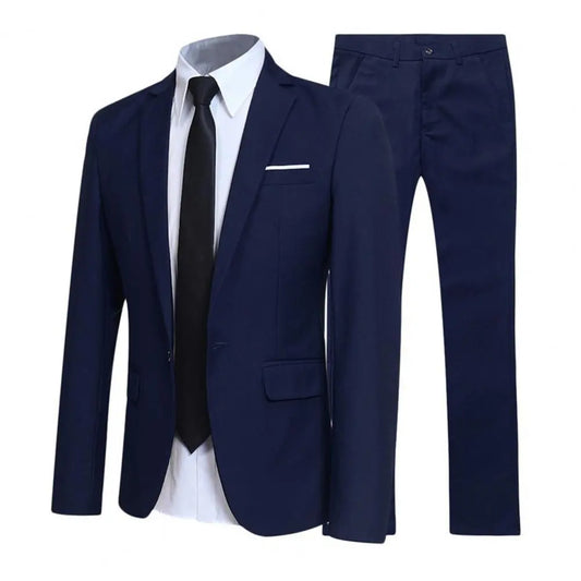 Suit suit 2021 men's two-piece business dress professional small West decoration body groomsmen clothing groom wedding dress