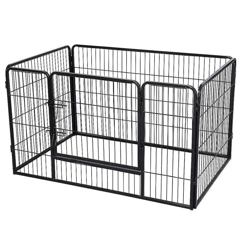 Foldable Pet Playpen Iron Fences Puppy Kennel House Exercise Training Puppy Kitten Dog Fences Gate Supplies Pet Products New