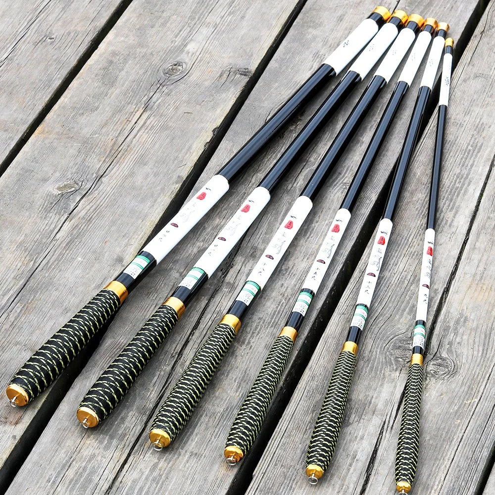 Fishing Rod 2.7M-7.2M Ultralight Hard Carbon Fiber Carp feeder Stream Pole Telescopic Portable Outdoor Travel freshwater Tackle