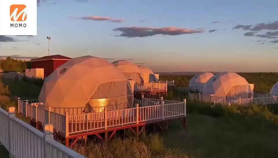 New Design hot worm shaped luxury glamping hotel tent for safari resort