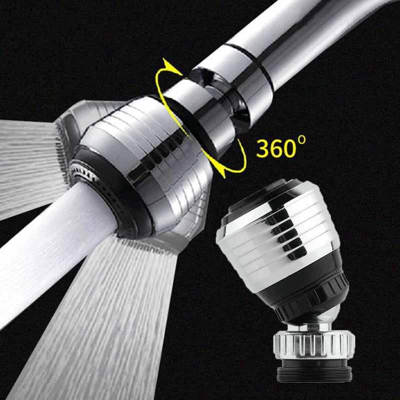 360 Rotate Swivel Water Saving Tap Aerator Faucet Nozzle Filter Kitchen 24 External Thread / 22 Internal Thread