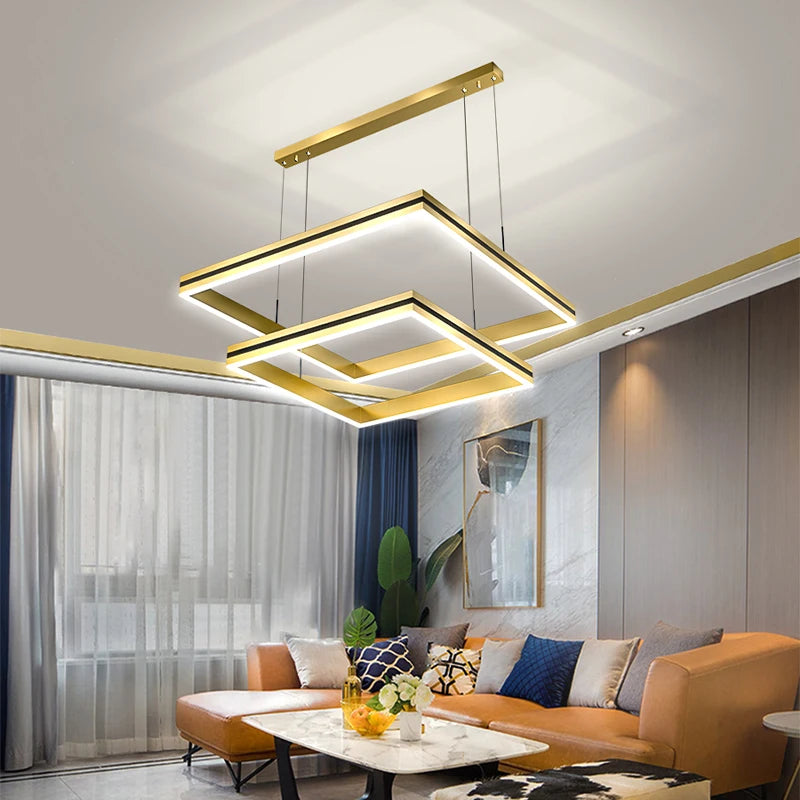 Modern Simplicity Led Ceiling Chandelier for Living Room Bedroom Indoor Lighting Pendant Light  Celing Lamp Fixtures Home Decor