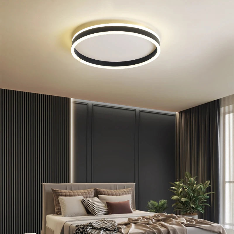 Modern Led Ceiling Chandelier for Living Room Bedroom Indoor Lighting Led Chandelier with Remote Control Function Celing Lamp