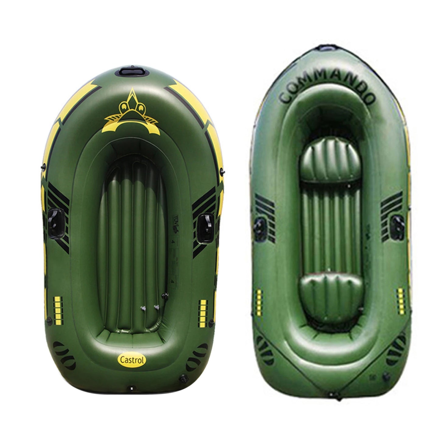 New Thickened 2/3 People Portable Drifting Boat Double Valve Iatable Boat Fishing Boat Rubber Boat Pvc Kayak Boat For Adults