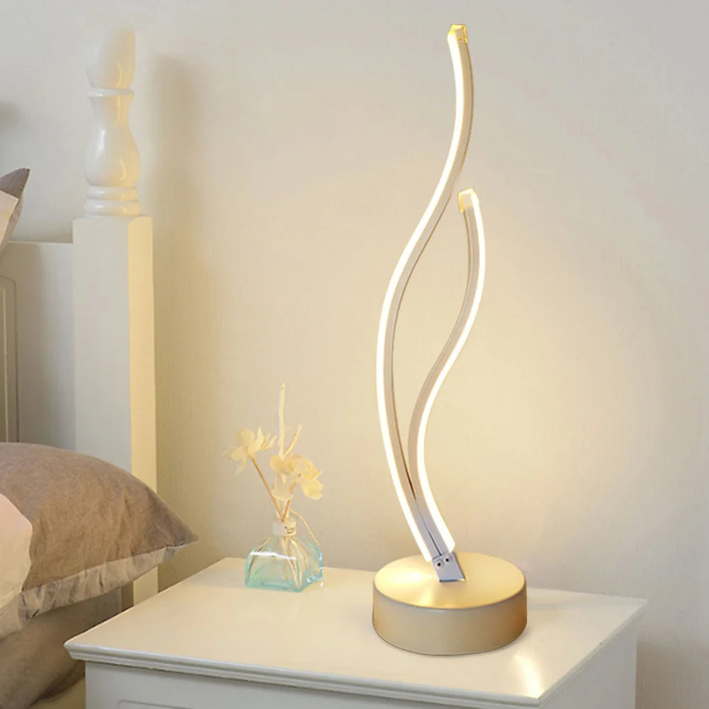 Modern Minimalist LED Table Lamp For Bedroom Bedside Acrylic Desk Lamp Reading Light Night Light Home Lighting