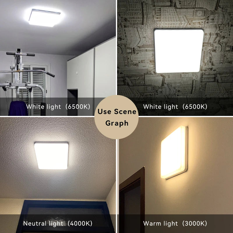 Modern Led Ceiling Lamp 110V 220V Ceiling Panel Light Lustre for Living Room Bedroom Lighting Fixture Square Led Ceiling Lights