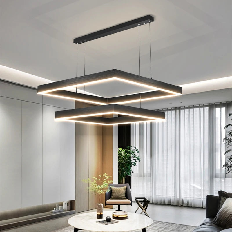 Modern Simplicity Led Ceiling Chandelier for Living Room Bedroom Indoor Lighting Pendant Light  Celing Lamp Fixtures Home Decor