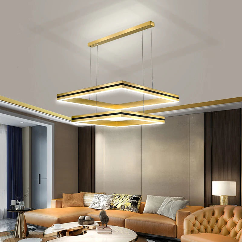 Modern Simplicity Led Ceiling Chandelier for Living Room Bedroom Indoor Lighting Pendant Light  Celing Lamp Fixtures Home Decor