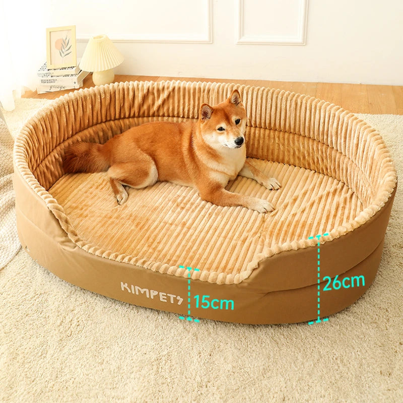 Dog Bed Baskets for Small Medium Large Dogs Sleeping Beds Waterproof Cats House Kennel Sofa Mat Blanket Pet Accessories