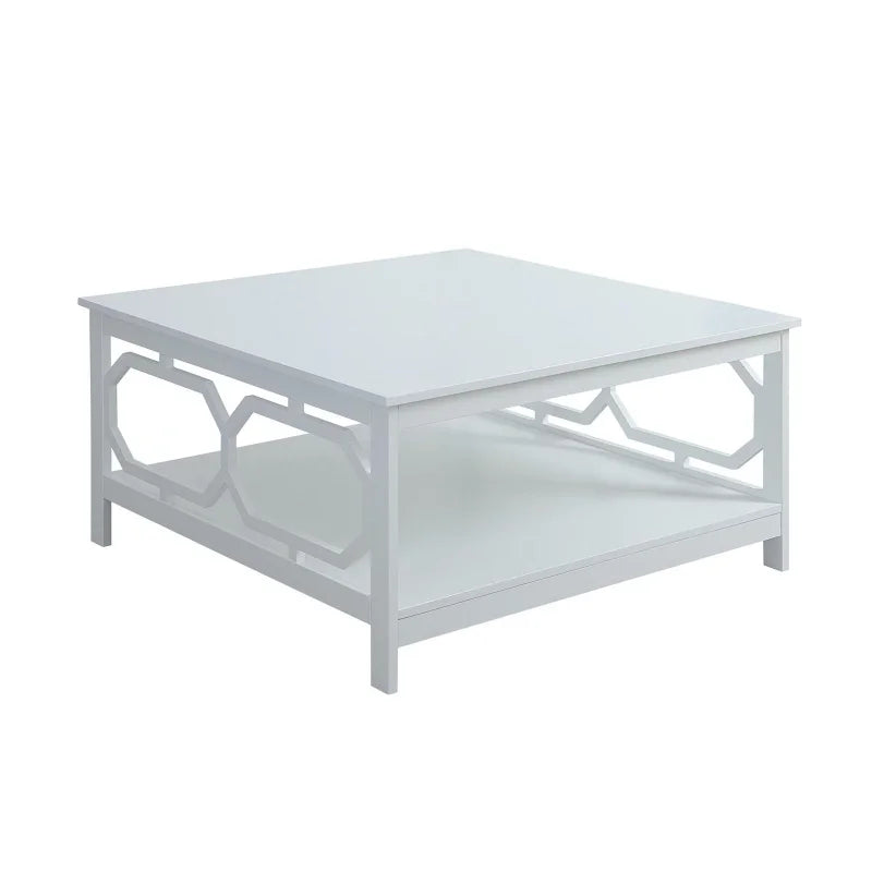 Convenience Concepts Square Coffee Table living room furniture  coffee table for living room