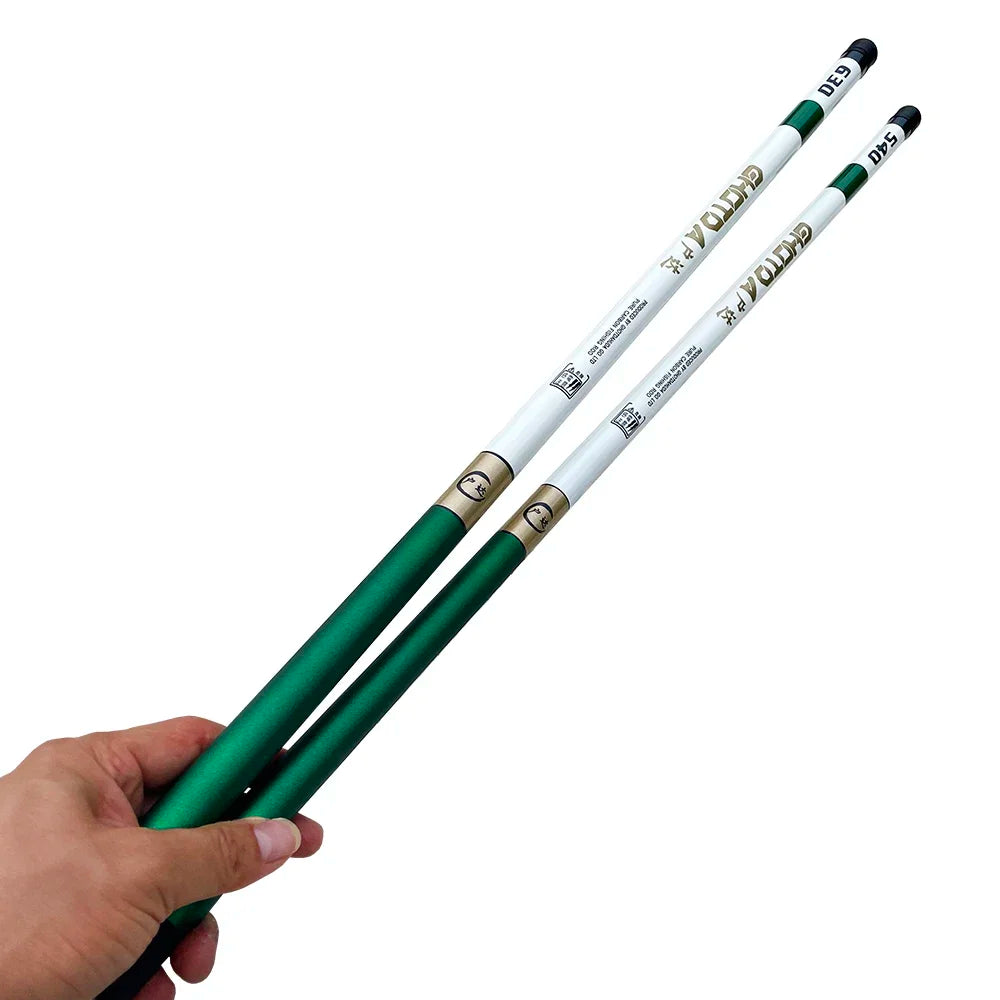 Telescopic Travel Fishing Rod 3.6M/4.5M/5.4M/6.3M/7.2M High Carbon Portable Super Hard Stream Pole Fly Carp