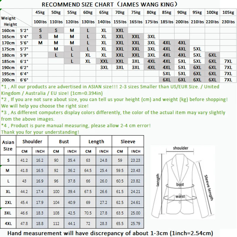 2024 New high quality Men's suit (suit + trousers) High quality fashion Korean version slim party groom dress two-piece set M-4X