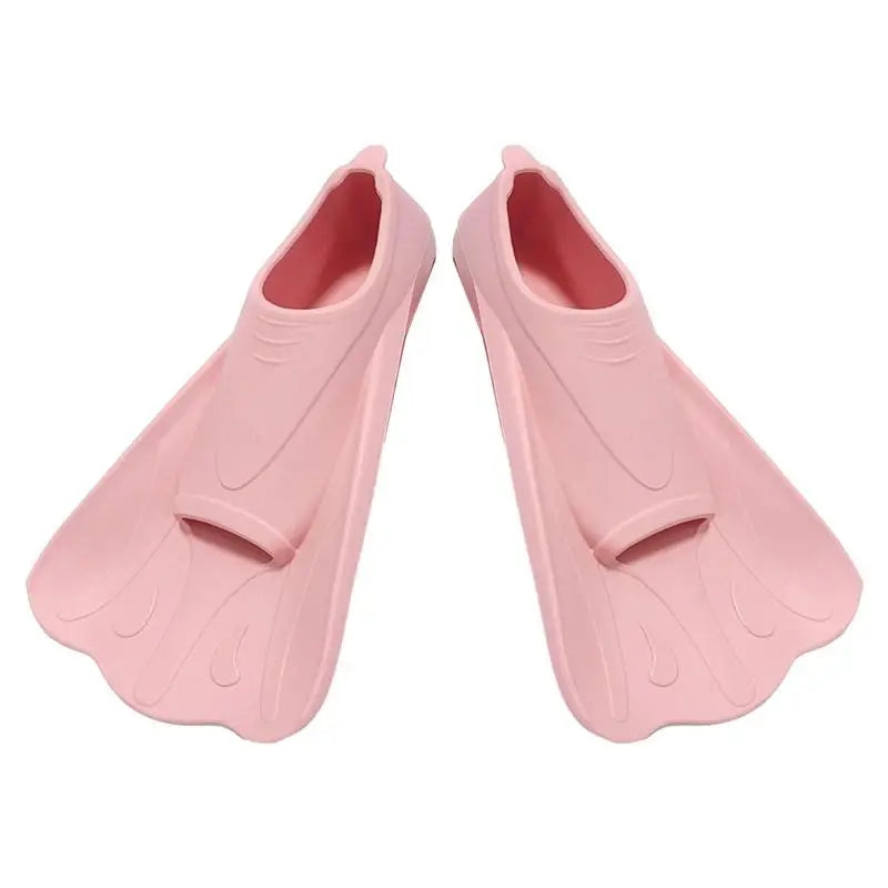 Swim Fins For Children Scuba Diving Snorkeling Soft Short Training Flippers Swimming Supplies Short Training Flippers For Freest