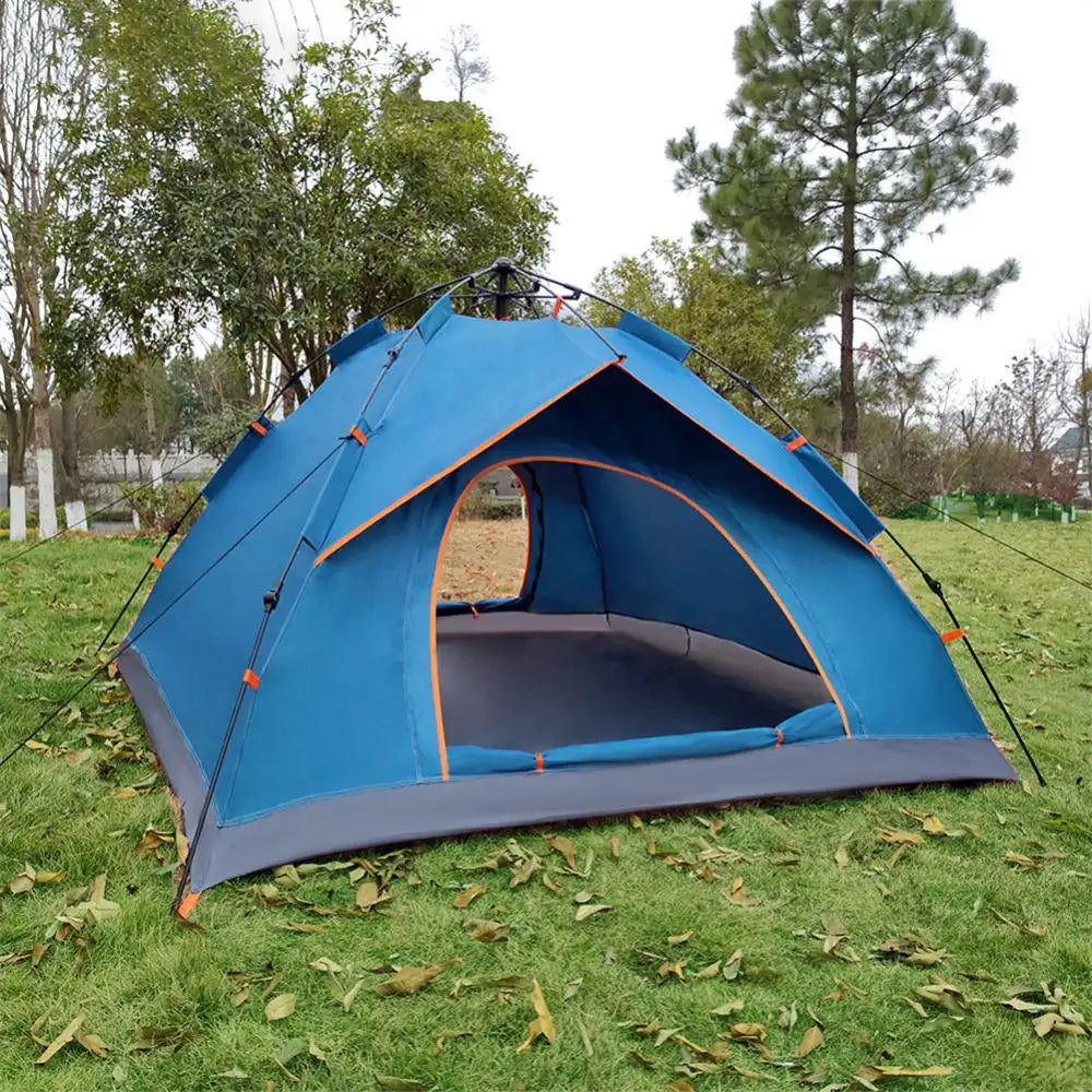 Outdoor Tent for Winter Fishing Camping Tent Travel for 2-4 Person Beach Tents for Camping Lightweight Equipment large spaceTent