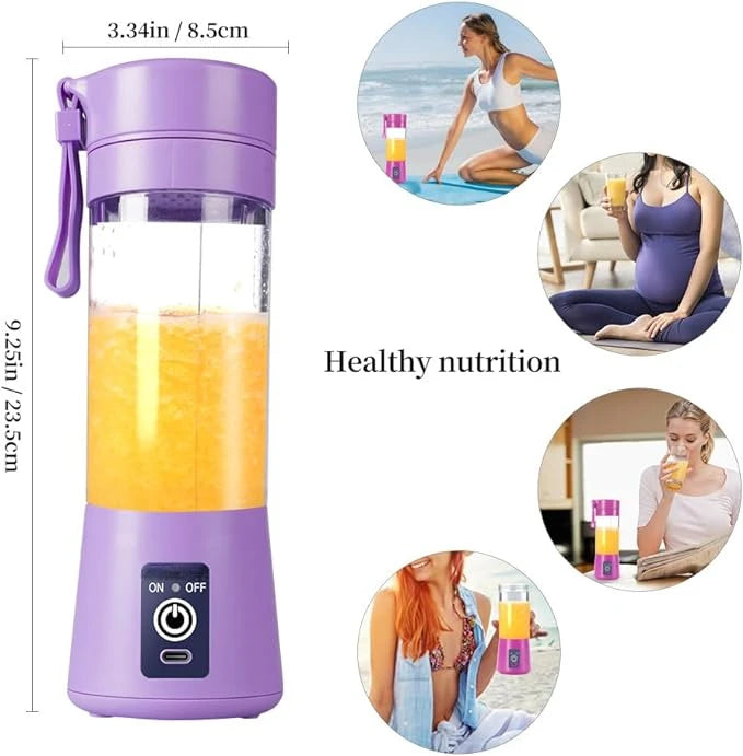 Small Portable Electric Juicer Cup Automatic Juice Cup USB Rechargeable Handheld Smoothie Food Processor blenders for kitchen