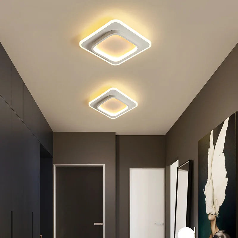 LED Ceiling Light Modern Pendant LED Light For Entrance Living Room Bedroom Corridor Atmosphere Lighting Minimalism Lamp