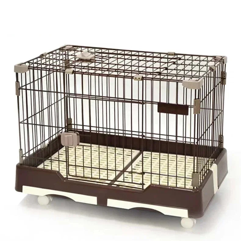 Dog Cage Crate Pet Medium House Dogs Metal Steel Cages Small Crates Indoor Puppy Kennels