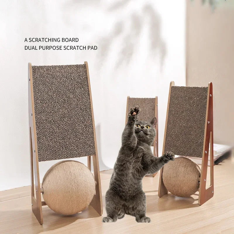 Cat Scratcher Board Detachable Cat Scraper Scratching Post for Kittens Grinding Claw Climbing Toy Pet Cat Furniture Supplies