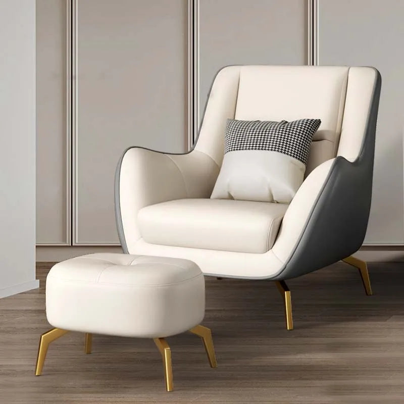 Single Living Room Chairs Bedroom Contemporain Reclining Kids Meditation Luxury Lazy Chair Design Sillas Terraza Solid Furniture