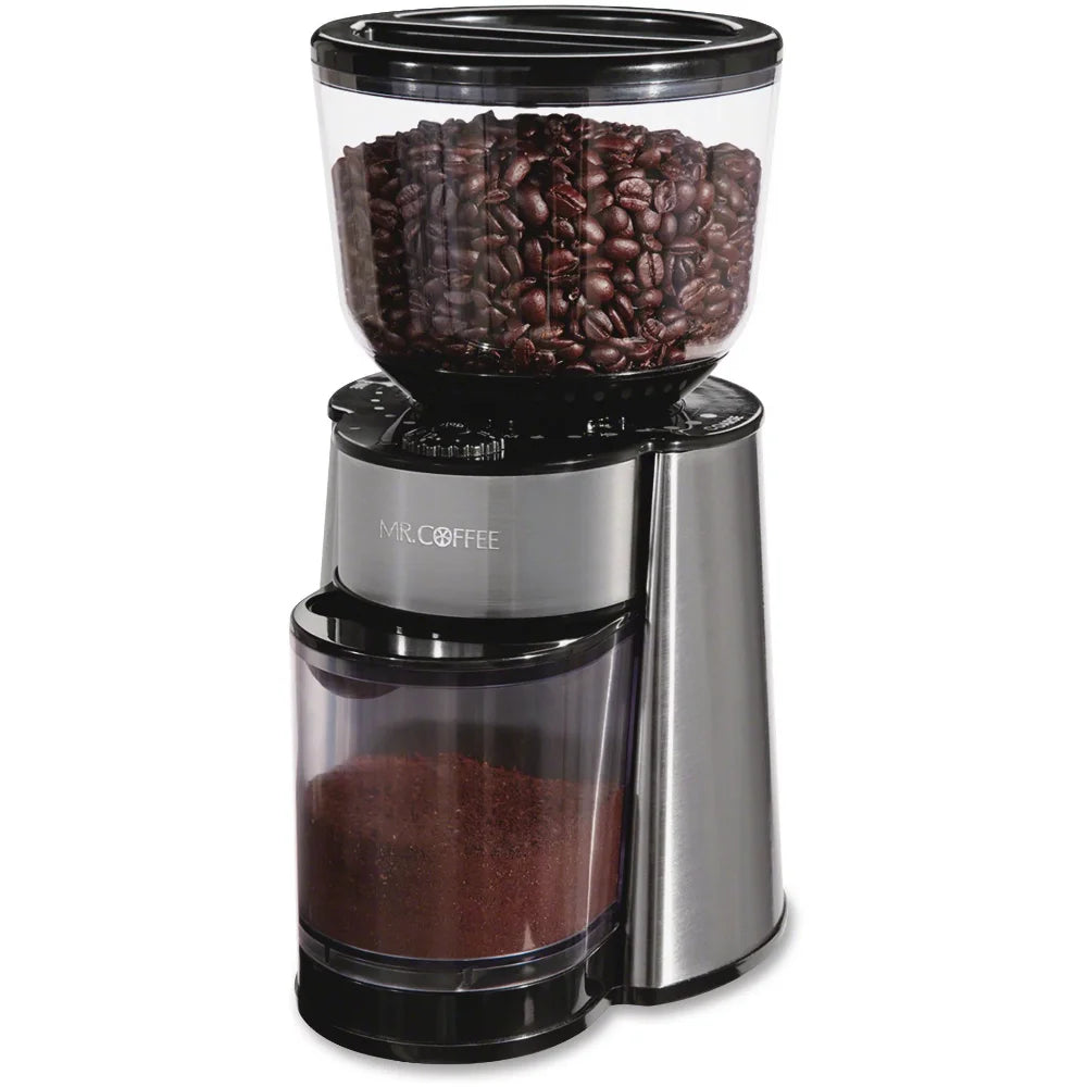 Stainless Steel Burr Coffee Grinder Coffe Maker  Coffe Machine