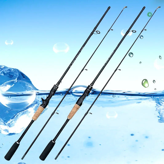 Fishing Rod with Solid Tip Lure 8-25g Line 8-15lb Fast Ultralight Spinning Casting Rod for Trout Bass Jigging