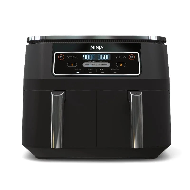 Ninja® Foodi® 4-in-1 8-Quart. 2-Basket Air Fryer with DualZone™ Technology- Air Fry, Roast, and more