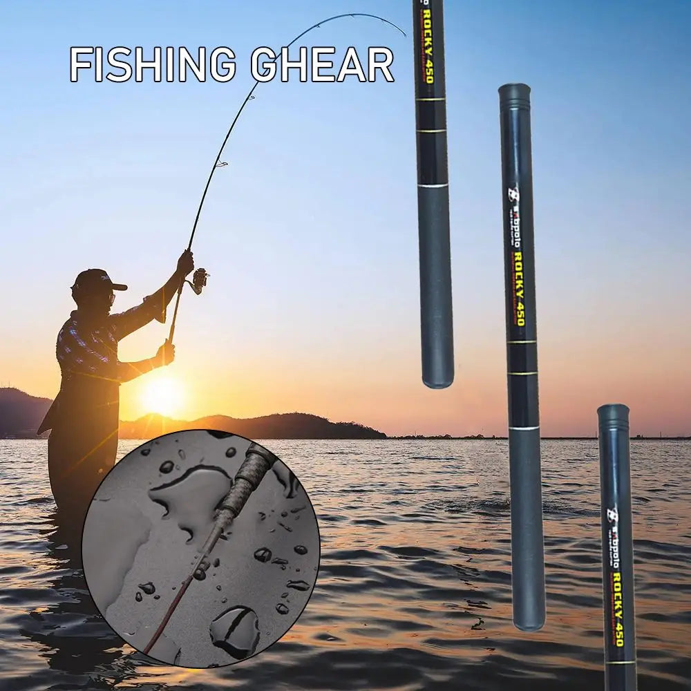 Telescopic Fishing Rod FRP Carp Feeder Ultralight Portable Hard Pole for Freshwater Stream Fishing Pole 2.1/2.4/2.7/3.6M