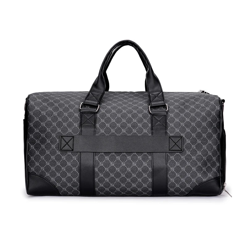 New Designer Travel Bags Men Leather Shoulder Bag Travel Fitness Capacity Suitcases Handbags Hand Luggage Travel Duffle Bags