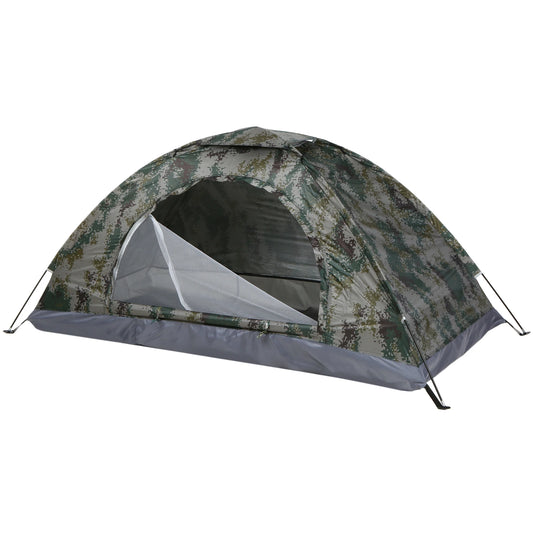 Portable Camping Hiking Fishing Tent Climbing Outdoor Ultralight Tent Single Layer Anti-UV Coating UPF 30+ Outdoor Equipment