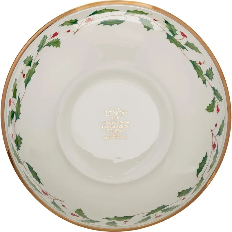 Lenox 893172 Holiday 12-Piece Plate and Bowl Set