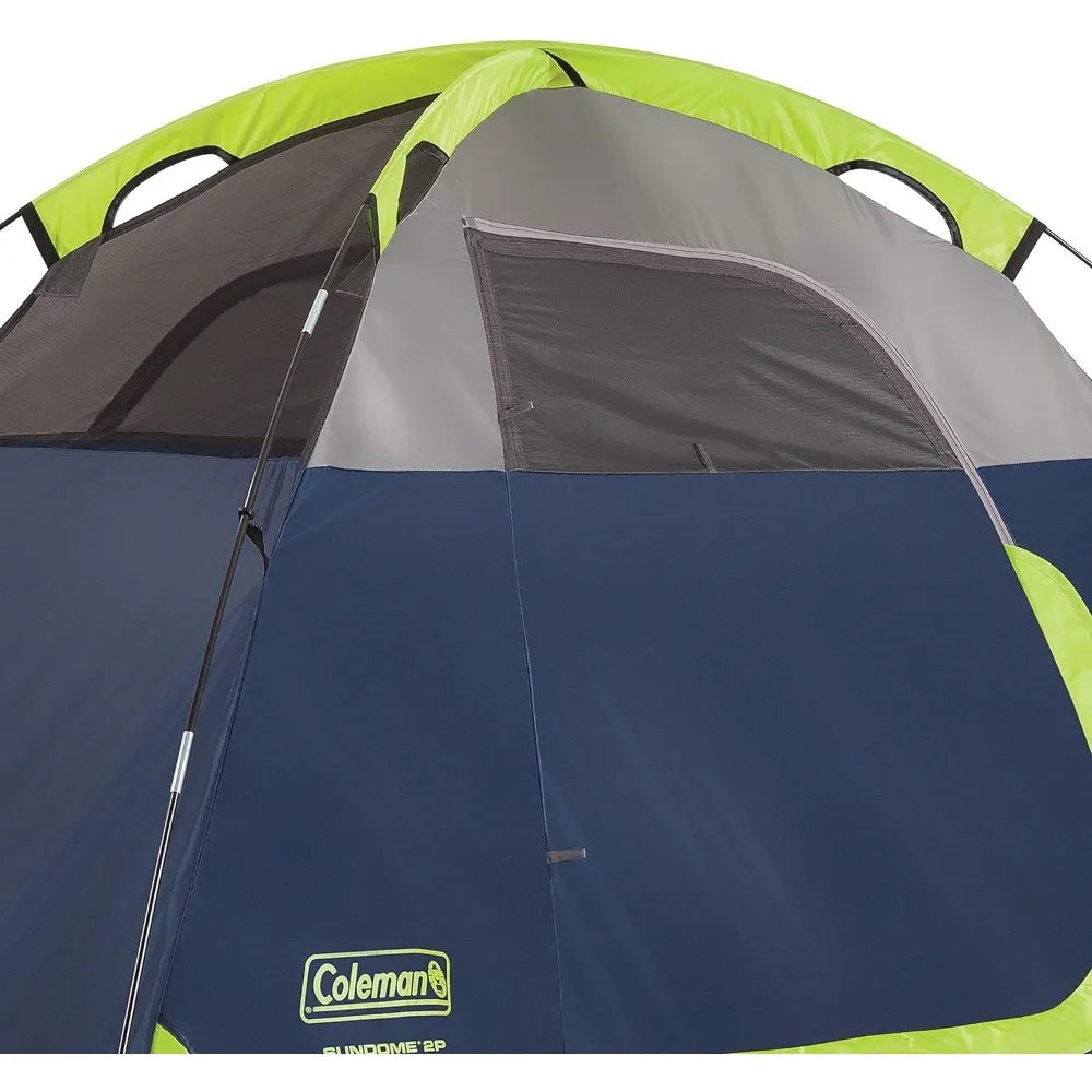 Camping Tent, 2/3/4/6 Person Dome Tent with Snag-Free Poles for Easy Setup in Under 10 Mins, Included Rainfly Blocks Wind & Rain