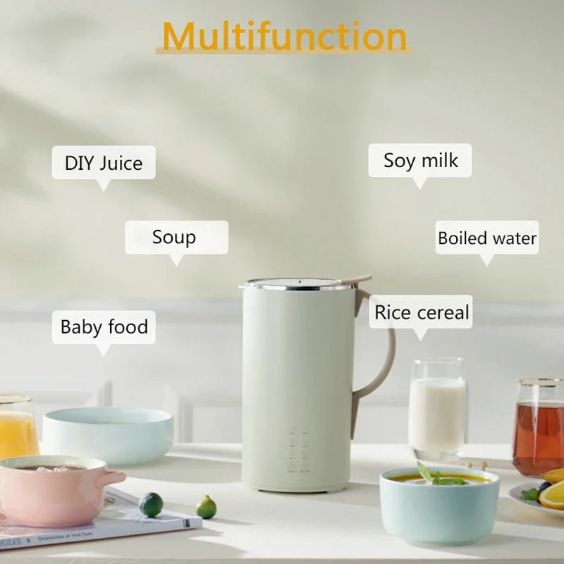 Soymilk Machine 350ML/600ML Electric Juicer Mixer Vegetable Extractor Food Blender Filter Free Soup Pot Tea Maker Soy Milk Maker