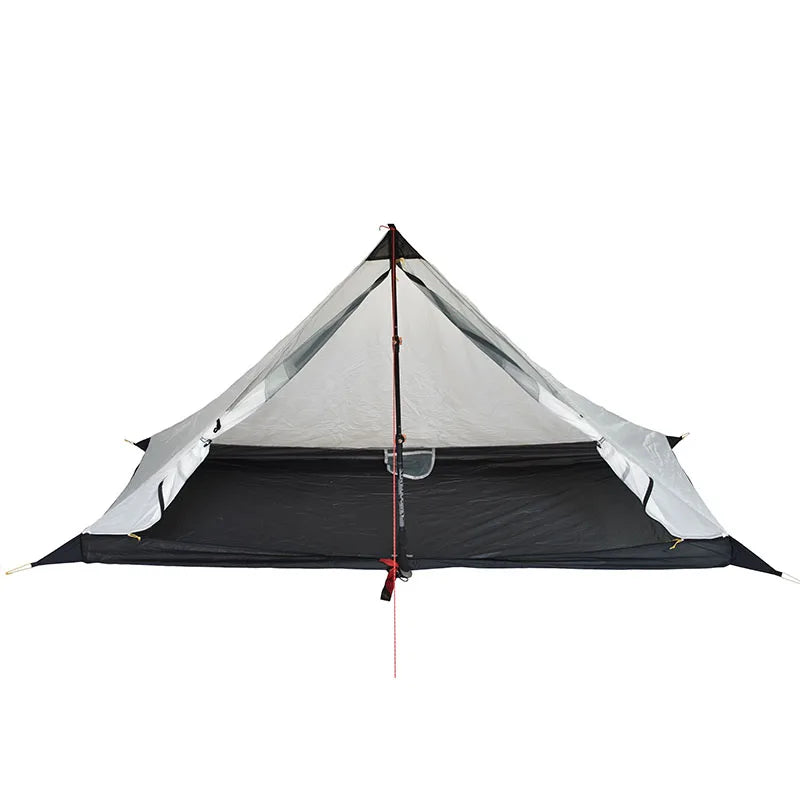 Free Shipping T Doors Design Strut Corner Ultra-light 340 Grams 4 Seasons Inner Fit Most Pyramid Tent