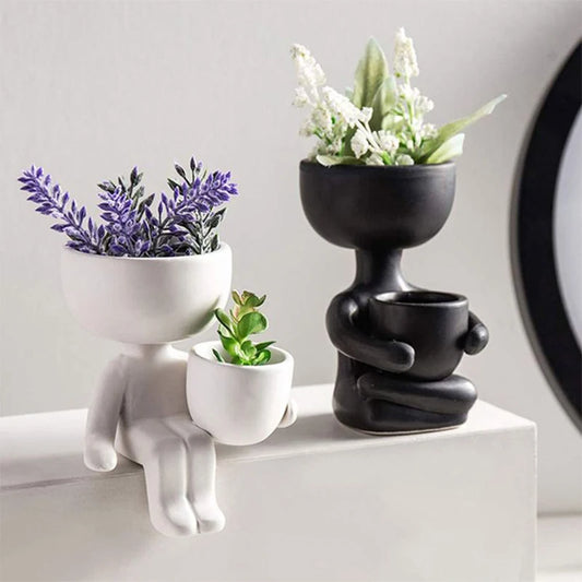 Modern Minimalist Style Beanie Mini Personality Decorative Vase Ornaments