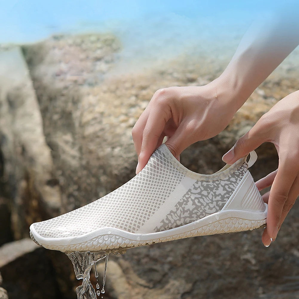 Swim Beach Aqua Shoes Non-slip Wading Sneaker Quick Dry Wading Shoes Breathable Wear-resistant Outdoor Supplies for Lake Hiking