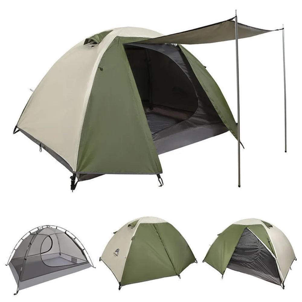 Tents Outdoor Camping Waterproof Glamping New Design 2 Person Tent Nature Hike Tent Camp Family Picnic Backpacking Mobile