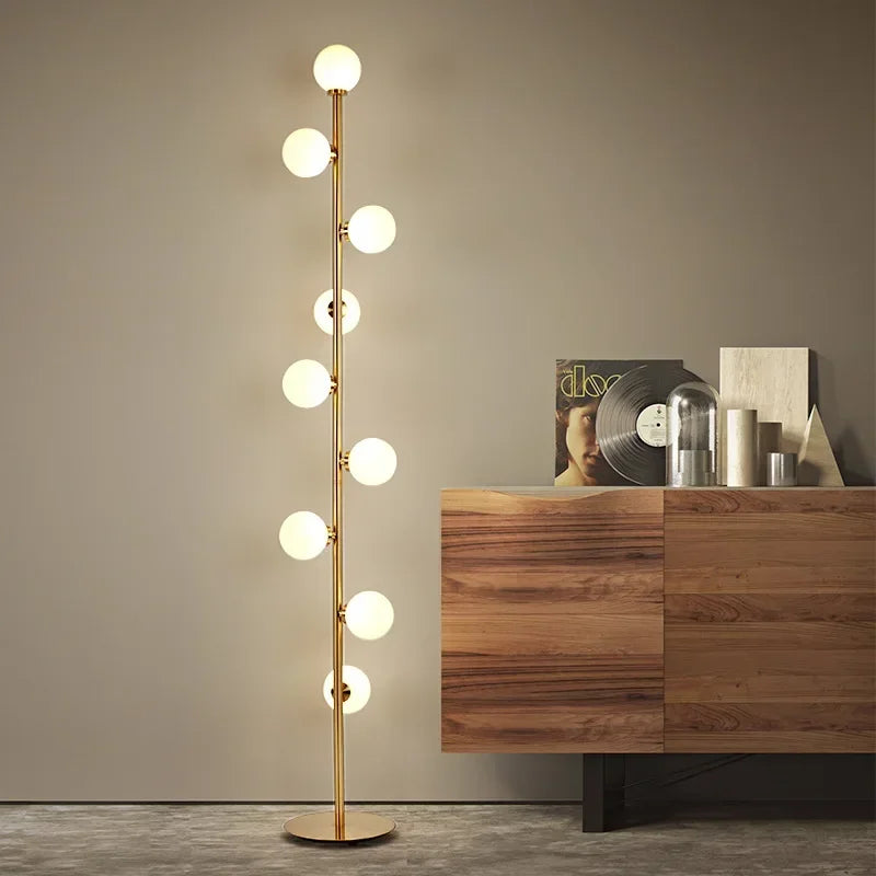 Modern LED Floor Lamps Living Room Standing Lights Bedside Illumination Home Deco Lighting Fixtures Nordic Bedroom Luminaires